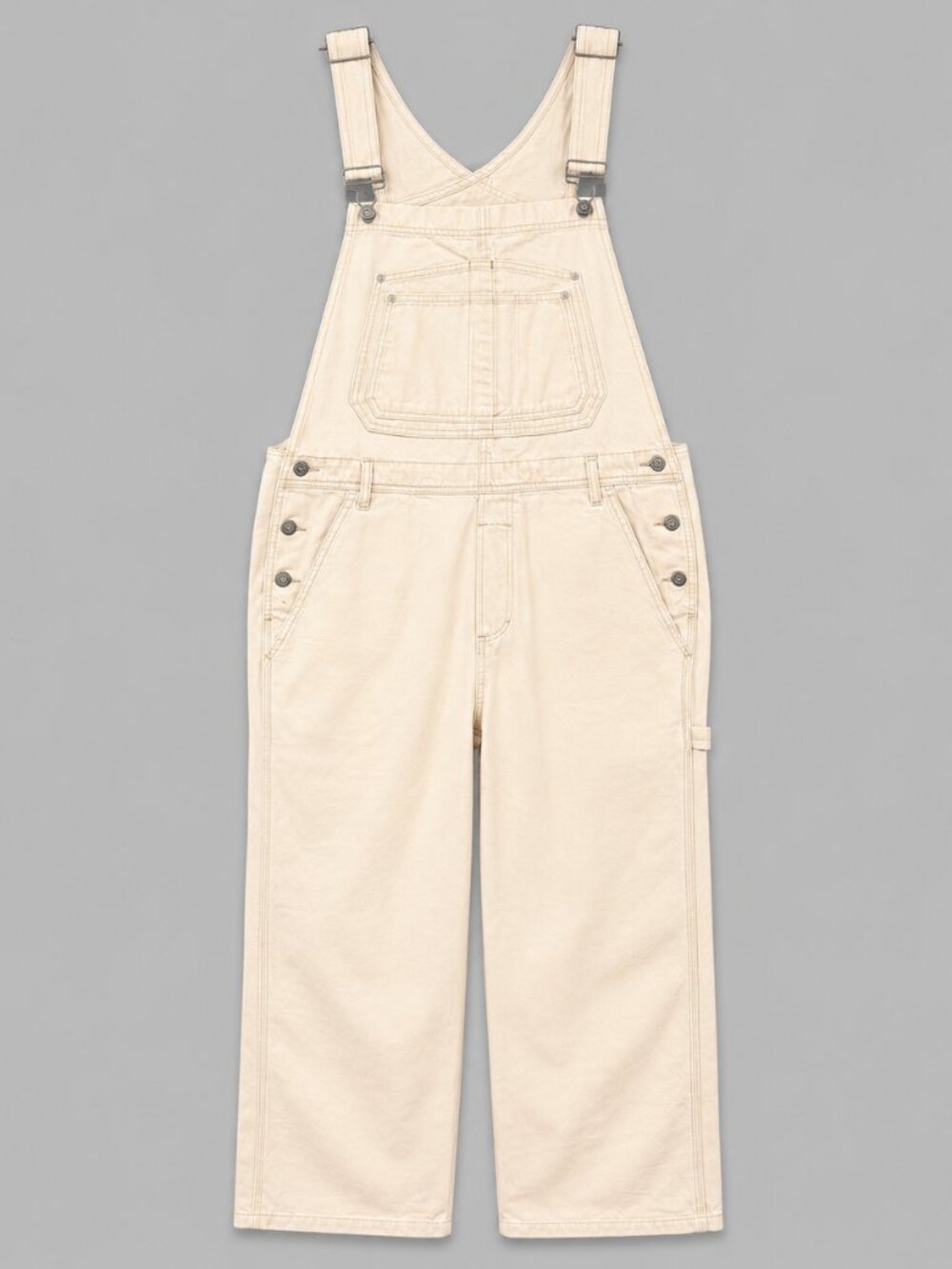 Boyish by Her Overall “Kenny” Jeans Color Natural Women Size 15/16 Pre-owned